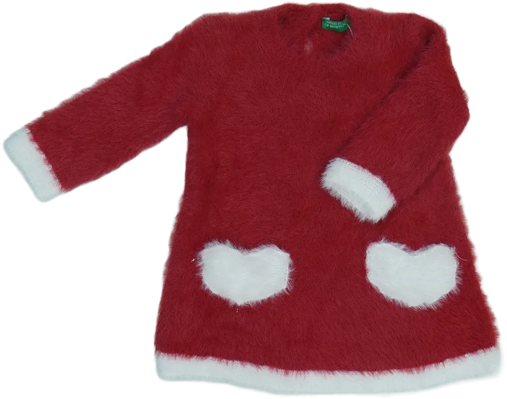 Piros Benetton Ruha EU 74 / UK 6-9 hónap / US 6-9 hónap