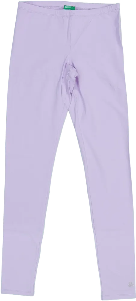Lila Benetton Leggings EU 164 / UK 14 év / US 14 év/XL