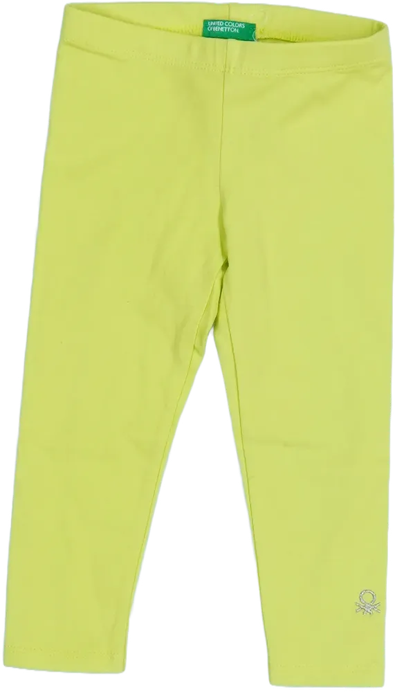 Sárga Benetton Leggings EU 86 / UK 12-18 hónap / US 18 hónap