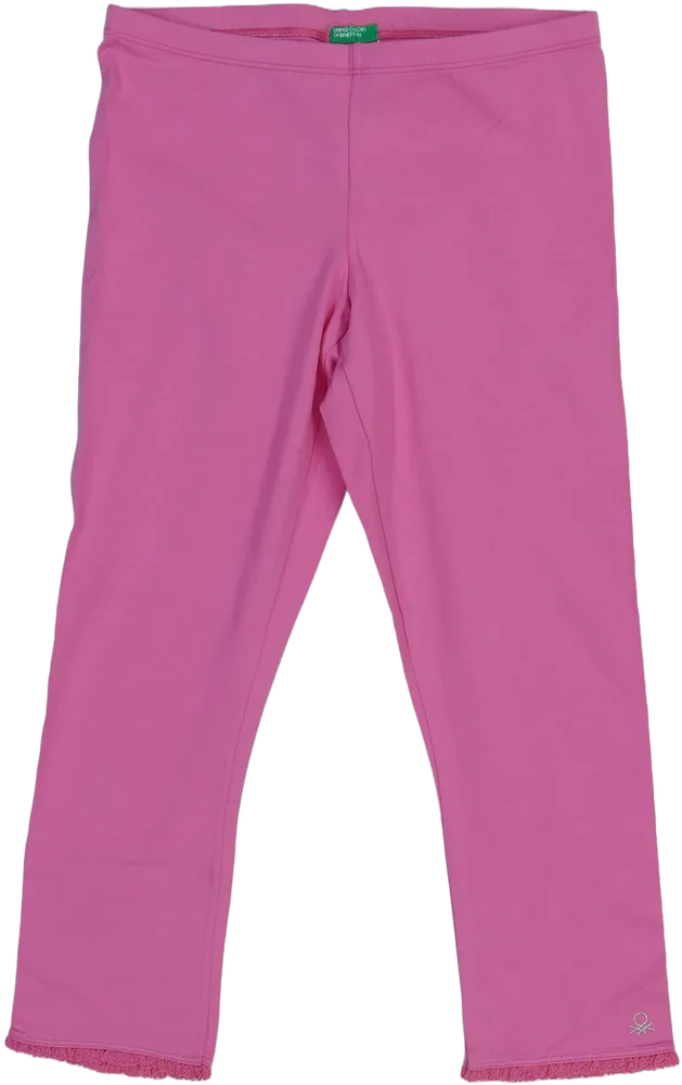 Rózsaszín Benetton Leggings EU 164 / UK 14 év / US 14 év/XL