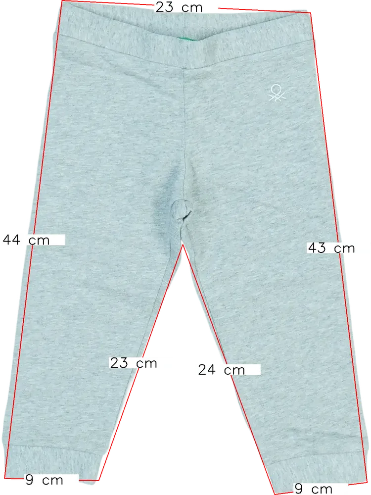 Szürke Benetton Melegítőnadrág EU 92 / UK 2 év / US 2T