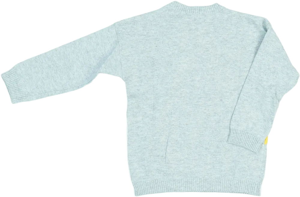 Kék Benetton Pulóver EU 92 / UK 2 év / US 2T