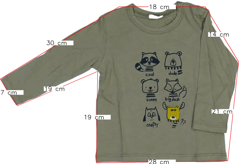 Barna Benetton Hosszú ujjú felső EU 80 / UK 9-12 hónap / US 12 hónap