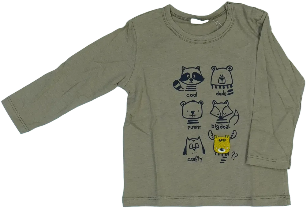 Barna Benetton Hosszú ujjú felső EU 80 / UK 9-12 hónap / US 12 hónap