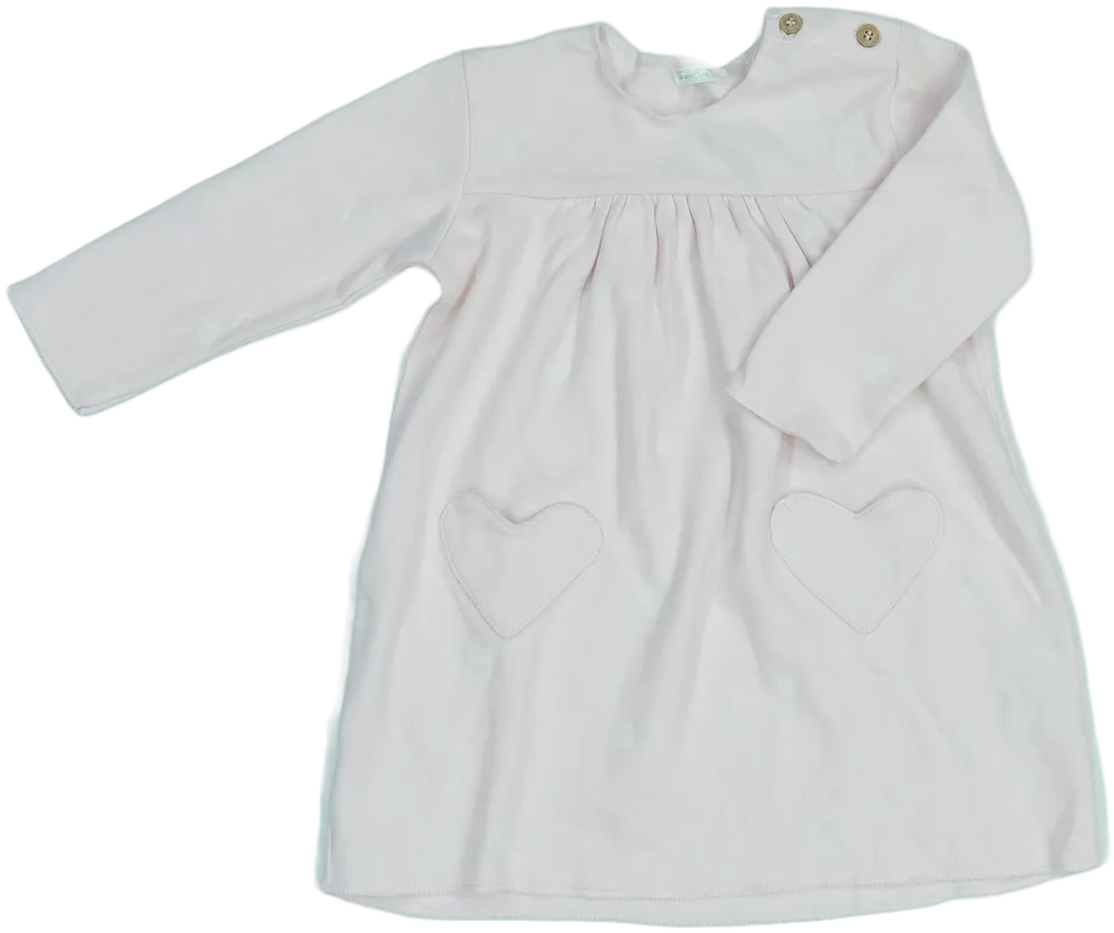 Rózsaszín Benetton Ruha EU 74 / UK 6-9 hónap / US 6-9 hónap