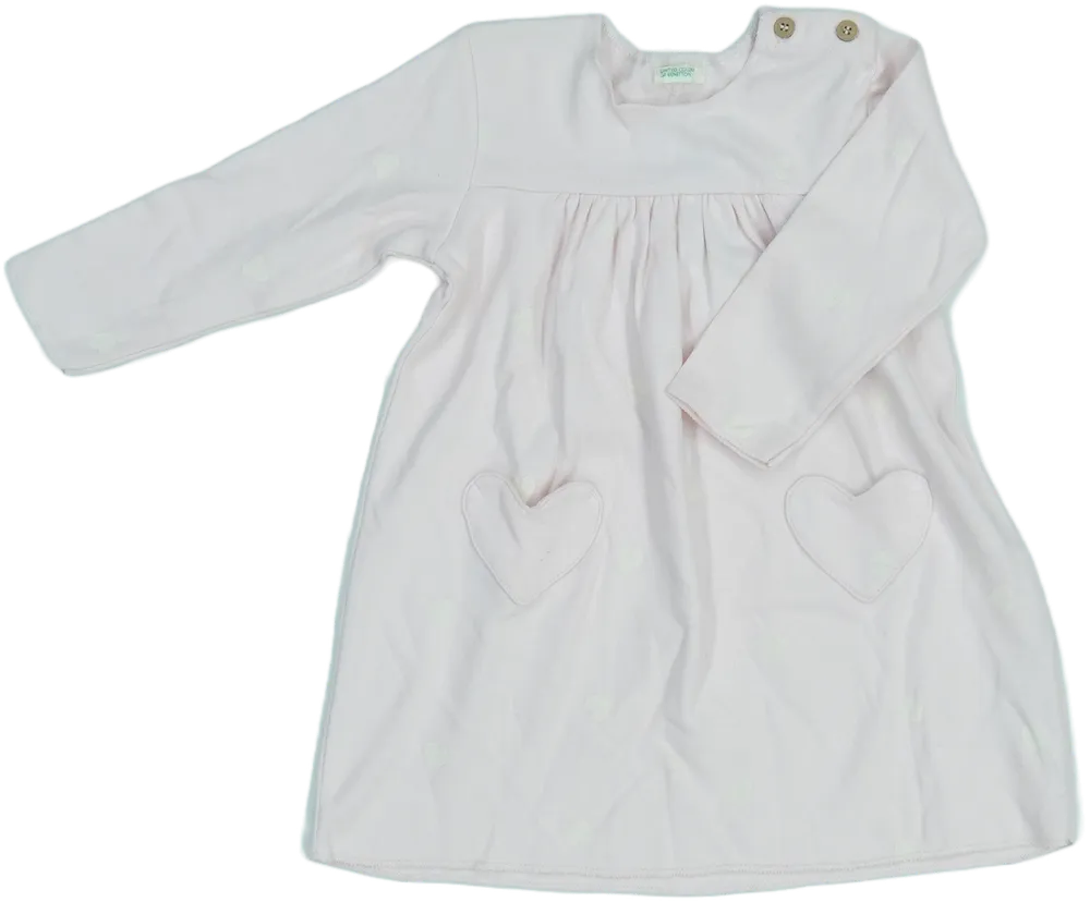 Rózsaszín Benetton Ruha EU 80 / UK 9-12 hónap / US 12 hónap