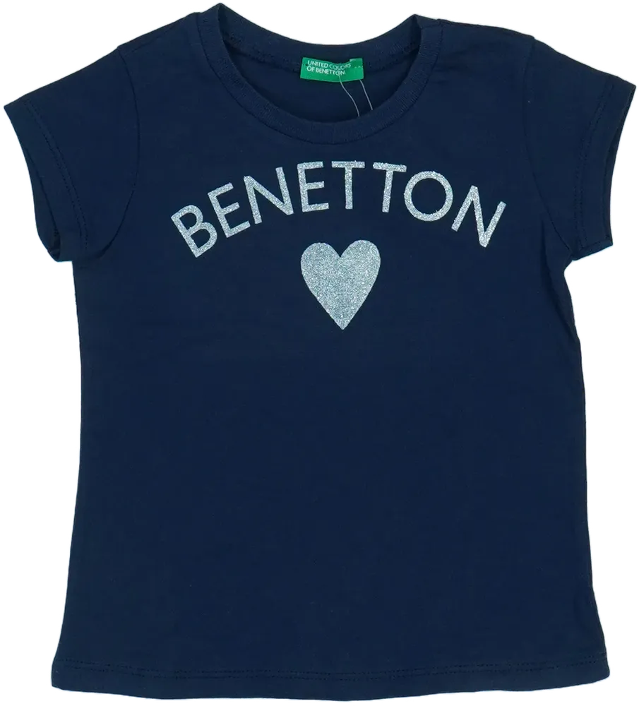 Kék Benetton Póló EU 86 / UK 12-18 hónap / US 18 hónap