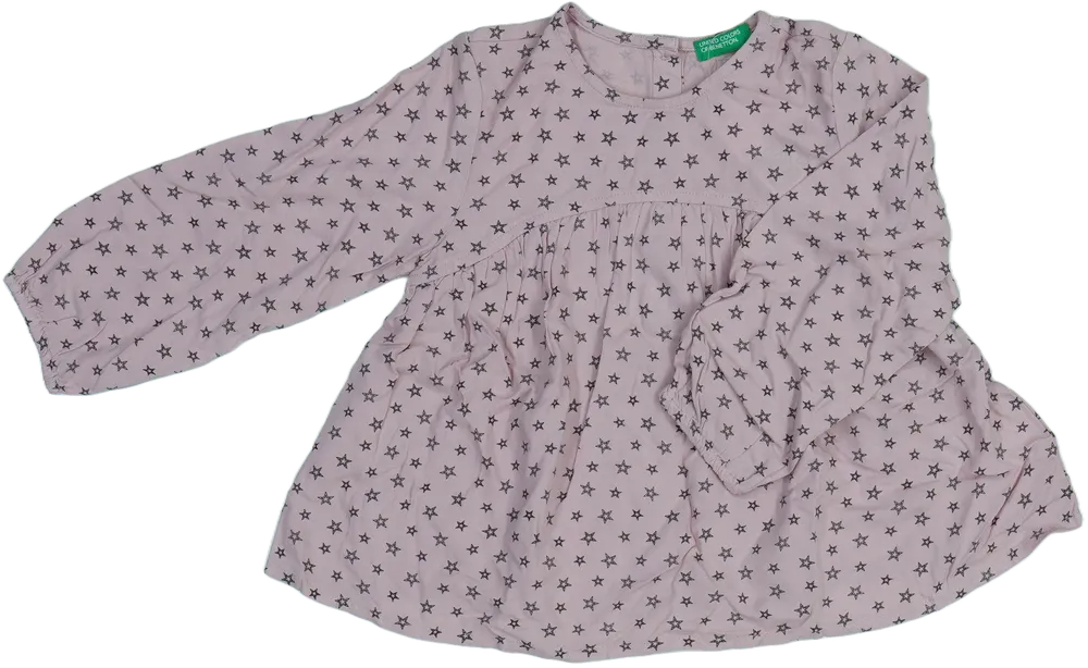 Rózsaszín Benetton Tunika EU 98 / UK 3 év / US 3T