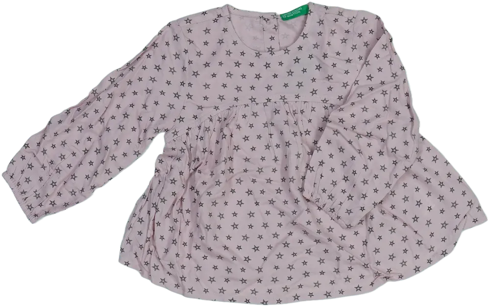 Rózsaszín Benetton Tunika EU 92 / UK 2 év / US 2T