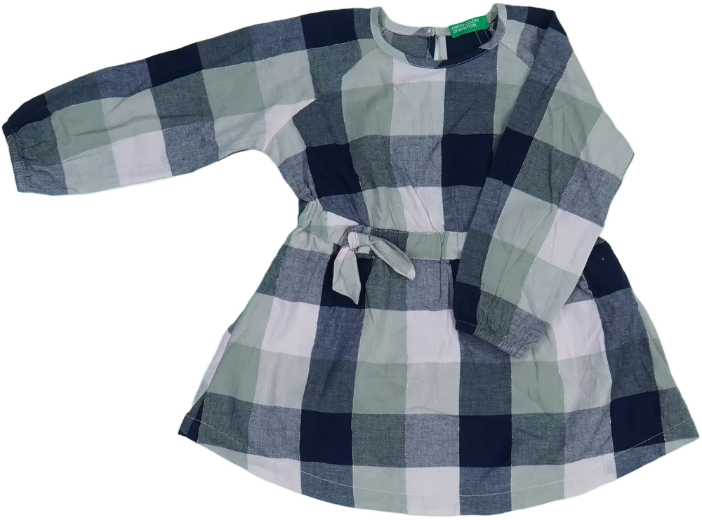 Rózsaszín Benetton Ruha EU 92 / UK 2 év / US 2T