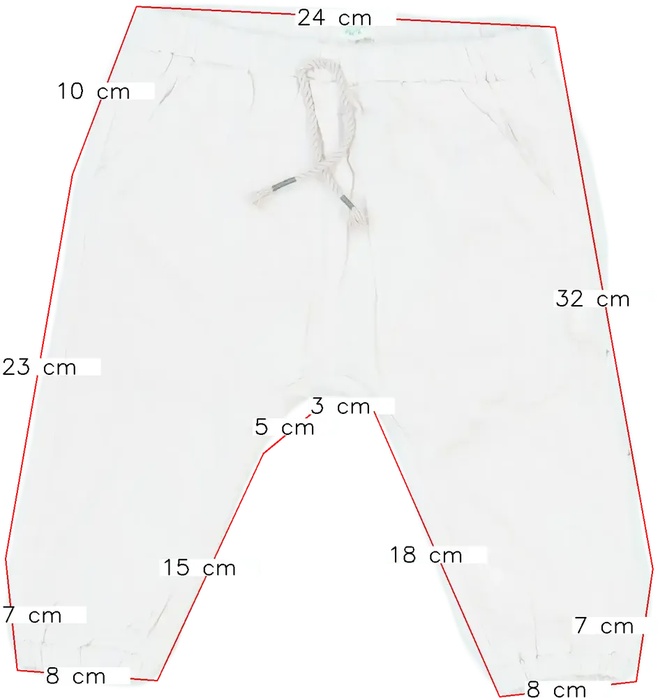 Rózsaszín Benetton Hosszúnadrág EU 80 / UK 9-12 hónap / US 12 hónap