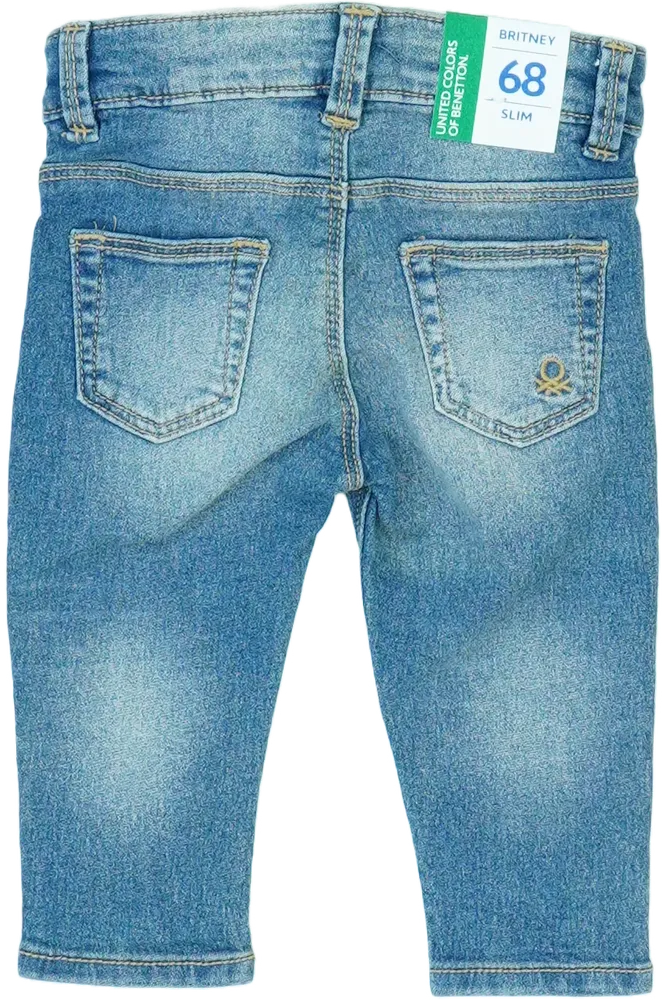 Kék Benetton Farmernadrág EU 74 / UK 6-9 hónap / US 6-9 hónap