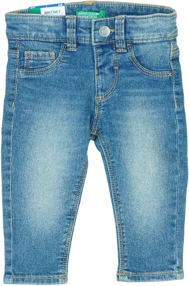 Kék Benetton Farmernadrág EU 74 / UK 6-9 hónap / US 6-9 hónap