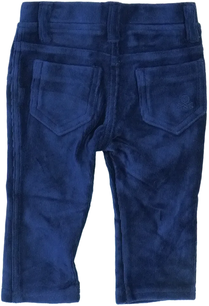 Kék Benetton Baby nadrág EU 74 / UK 6-9 hónap / US 6-9 hónap