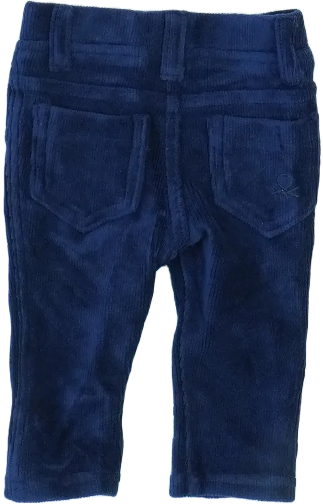 Kék Benetton Baby nadrág EU 68 / UK 3-6 hónap / US 3-6 hónap