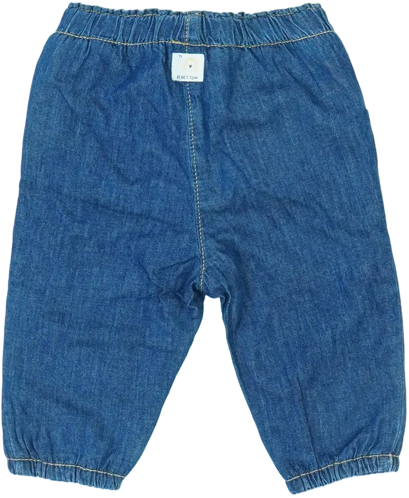 Kék Benetton Farmernadrág EU 74 / UK 6-9 hónap / US 6-9 hónap