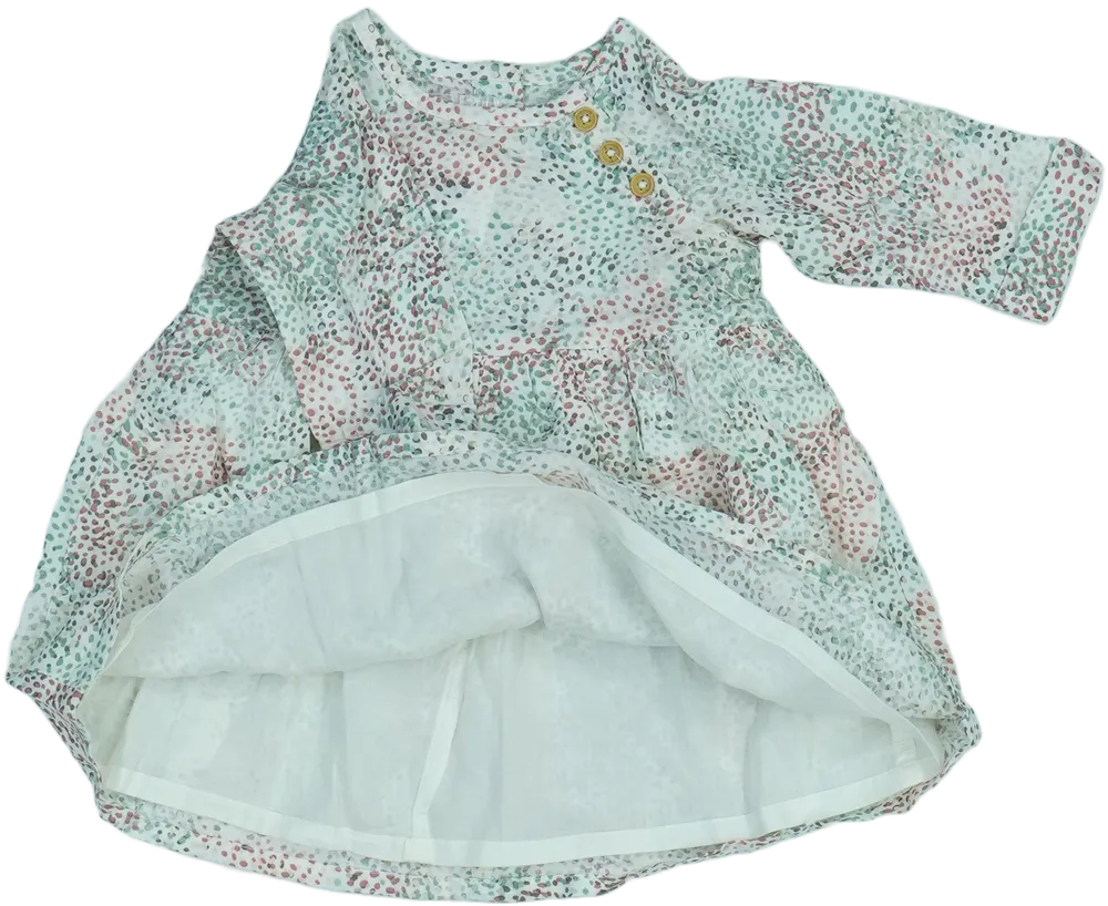 Fehér Benetton Ruha EU 62 / UK 0-3 hónap / US 0-3 hónap