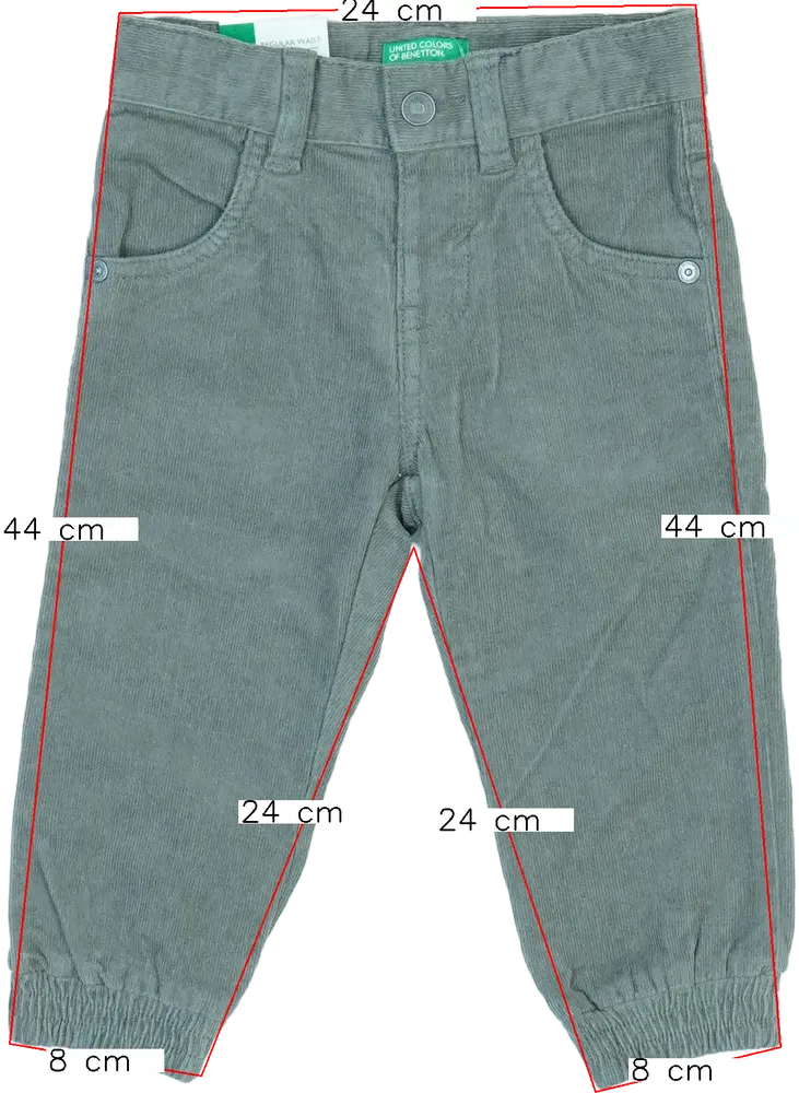 Szürke Benetton Hosszúnadrág EU 86 / UK 12-18 hónap / US 18 hónap