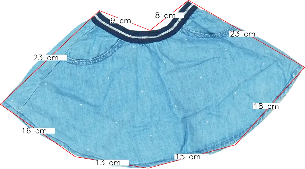 Kék Benetton Szoknya EU 80 / UK 9-12 hónap / US 12 hónap