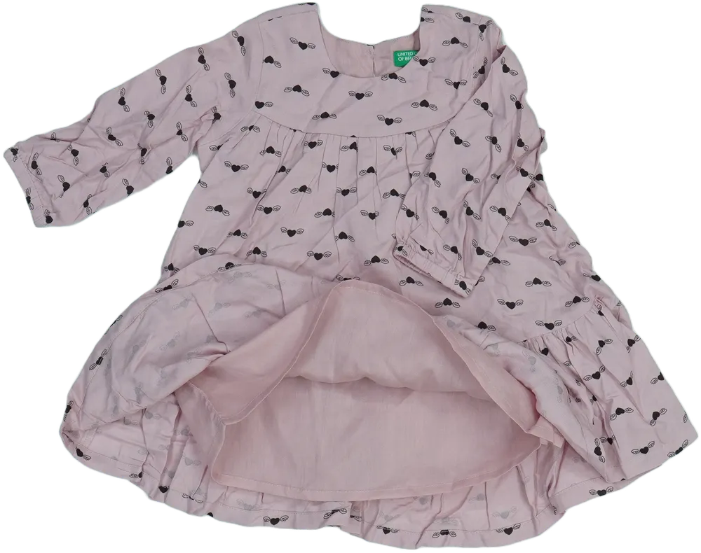 Rózsaszín Benetton Ruha EU 74 / UK 6-9 hónap / US 6-9 hónap