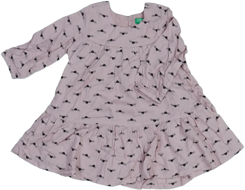 Rózsaszín Benetton Ruha EU 74 / UK 6-9 hónap / US 6-9 hónap