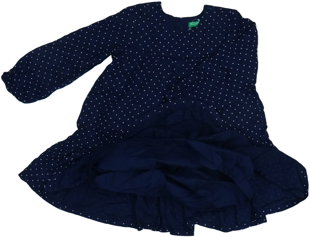 Kék Benetton Ruha EU 98 / UK 3 év / US 3T