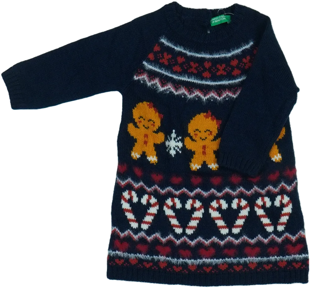 Kék Benetton Ruha EU 80 / UK 9-12 hónap / US 12 hónap