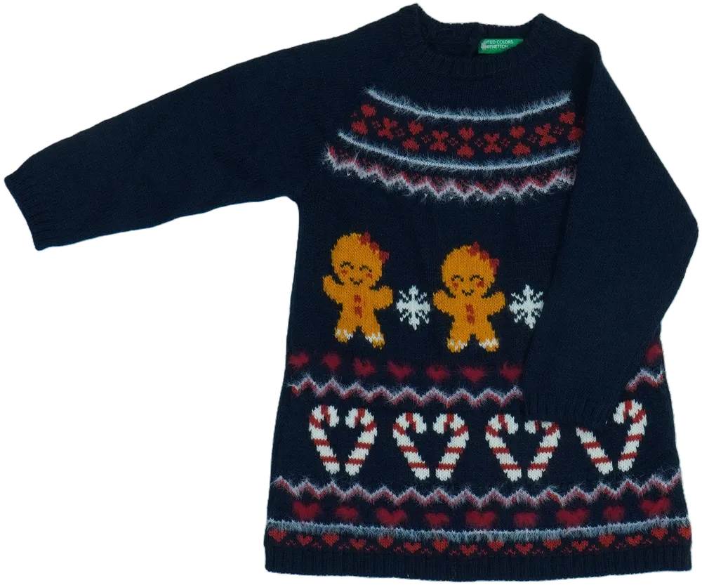 Kék Benetton Ruha EU 92 / UK 2 év / US 2T