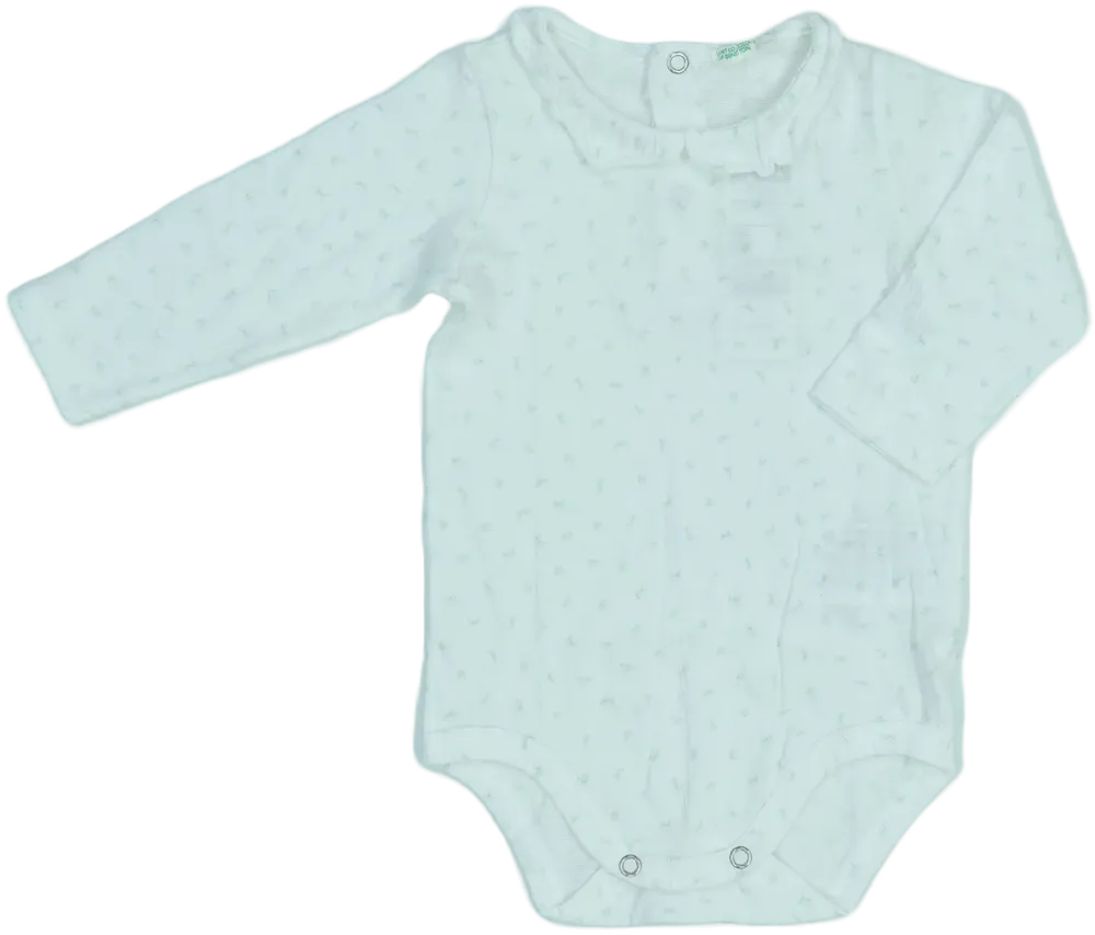 Barna Benetton Hosszú ujjú body EU 68 / UK 3-6 hónap / US 3-6 hónap