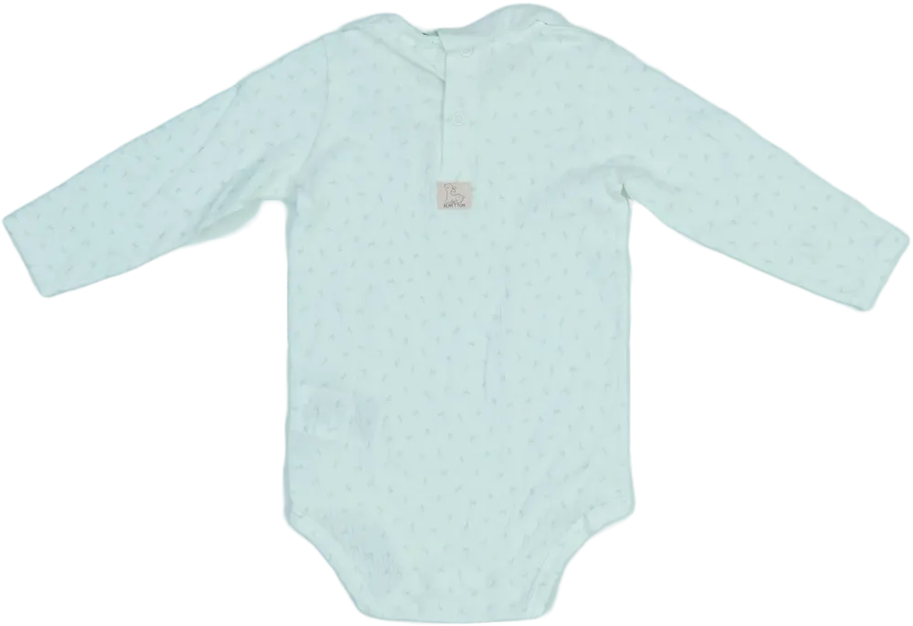 Barna Benetton Hosszú ujjú body EU 80 / UK 9-12 hónap / US 12 hónap