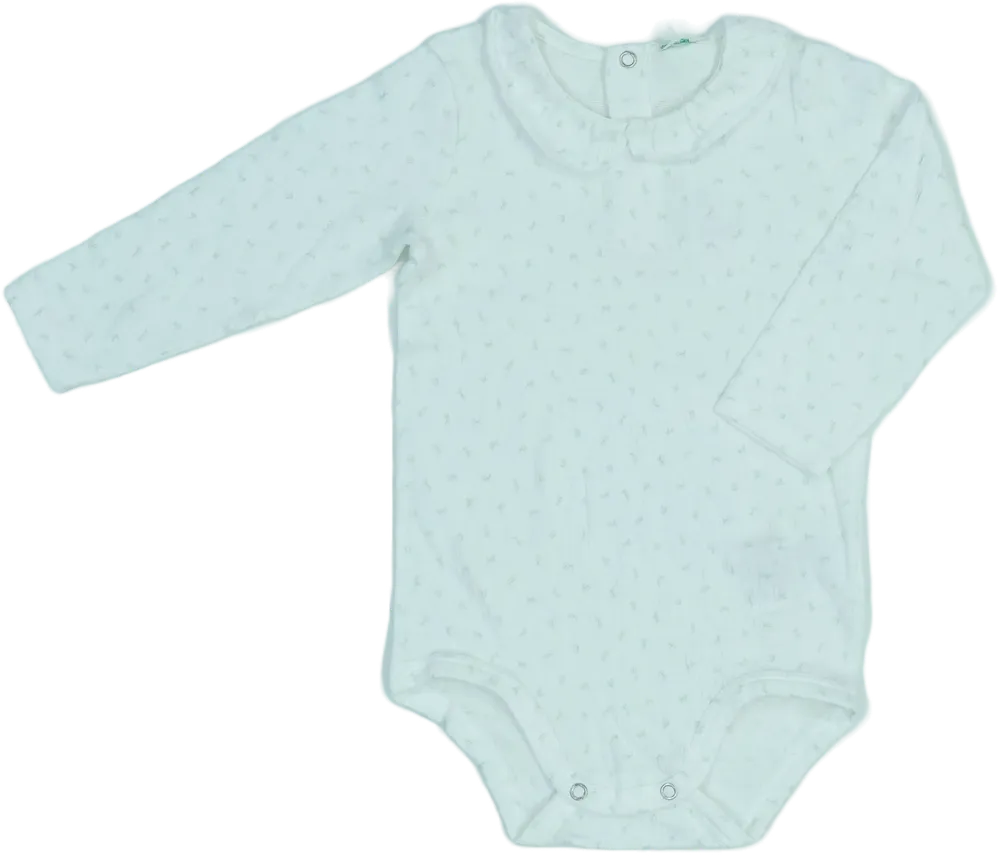 Barna Benetton Hosszú ujjú body EU 80 / UK 9-12 hónap / US 12 hónap