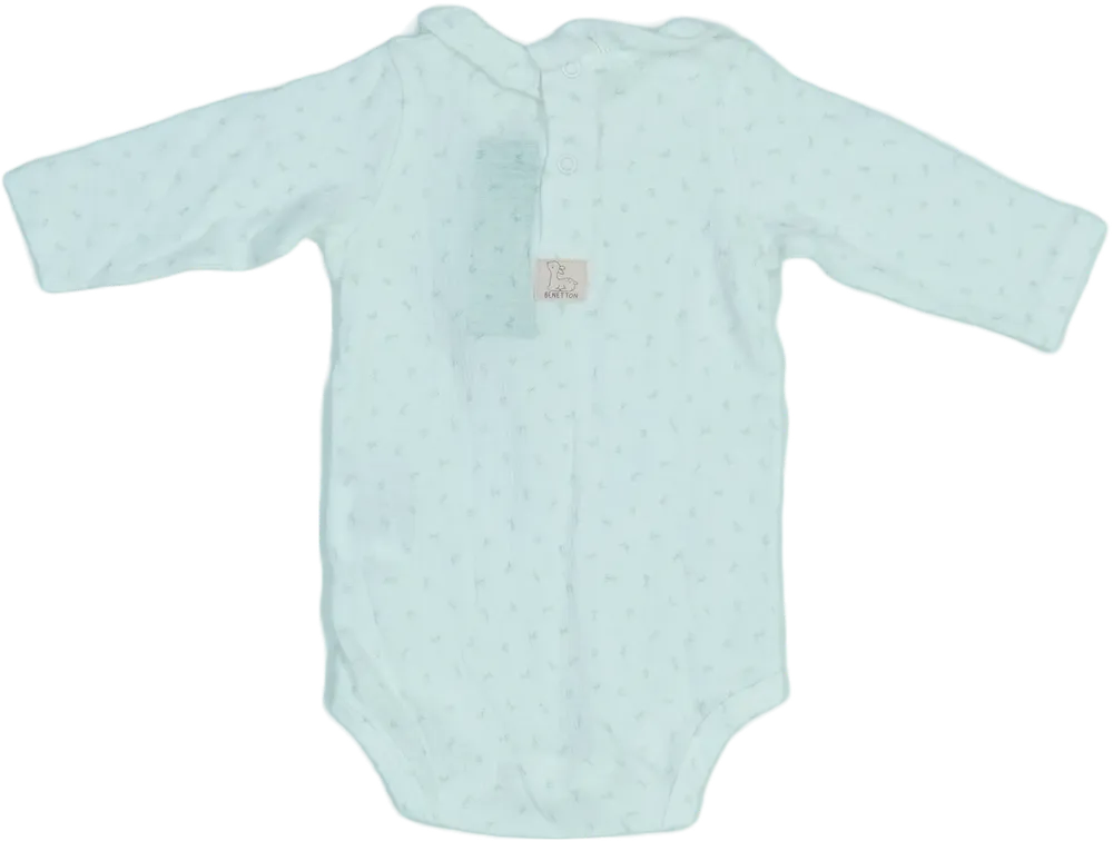 Barna Benetton Hosszú ujjú body EU 62 / UK 0-3 hónap / US 0-3 hónap