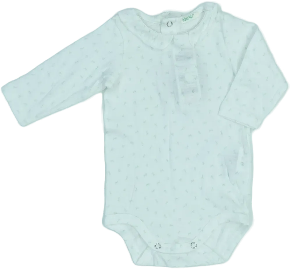 Barna Benetton Hosszú ujjú body EU 62 / UK 0-3 hónap / US 0-3 hónap