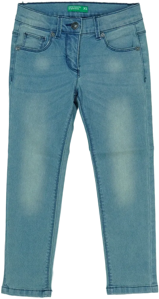 Kék Benetton Farmernadrág EU 110 / UK 5 év / US 5 év/XS