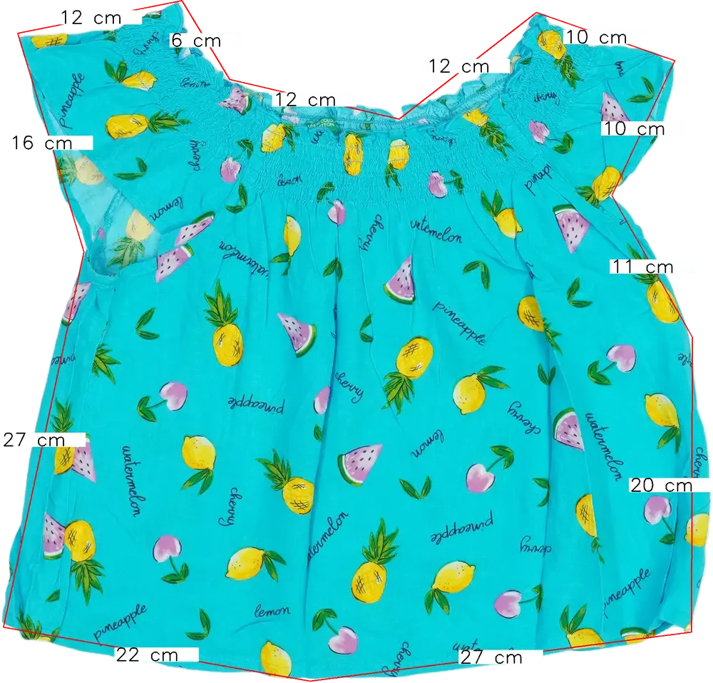 Kék Benetton Blúz EU 140 / UK 10 év / US 10 év/L