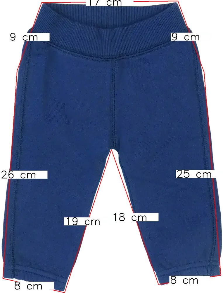 Kék Benetton Melegítőnadrág EU 68 / UK 3-6 hónap / US 3-6 hónap