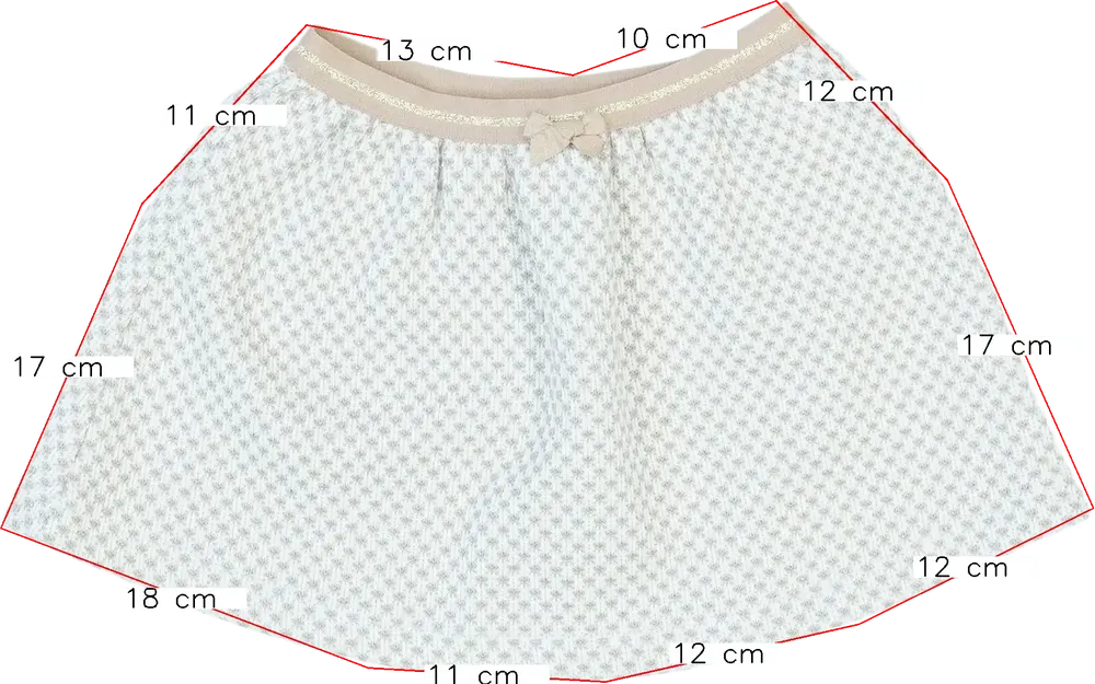 Rózsaszín Benetton Szoknya EU 104 / UK 4 év / US 4T/XS