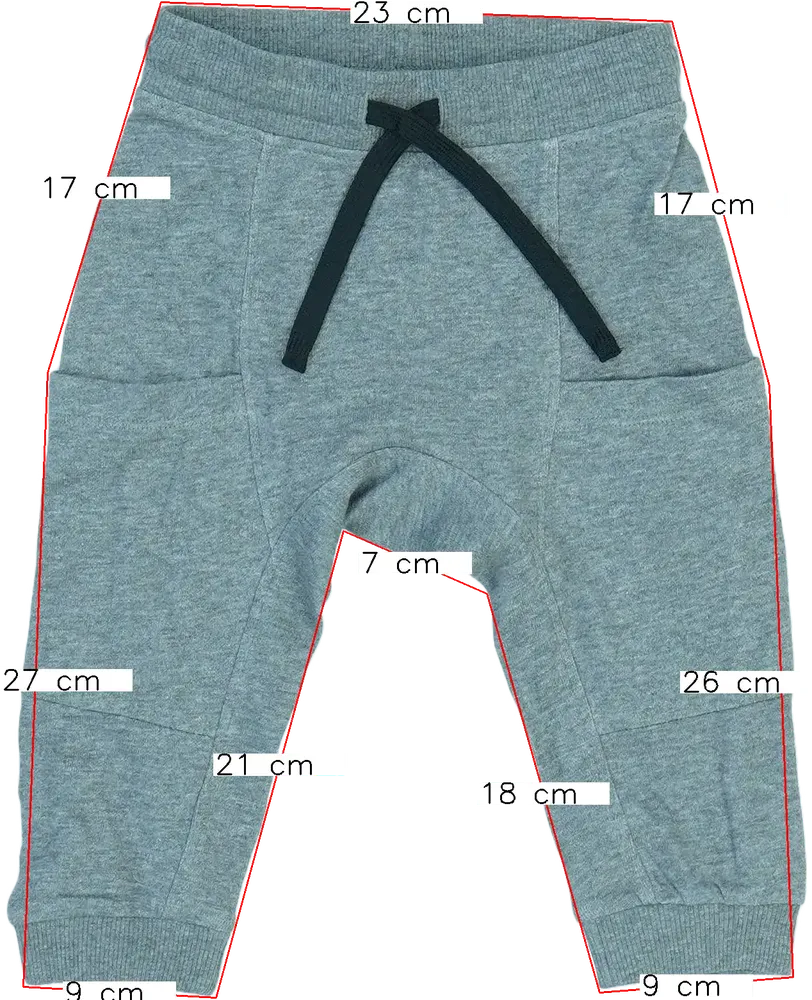 Szürke Benetton Melegítőnadrág EU 86 / UK 12-18 hónap / US 18 hónap