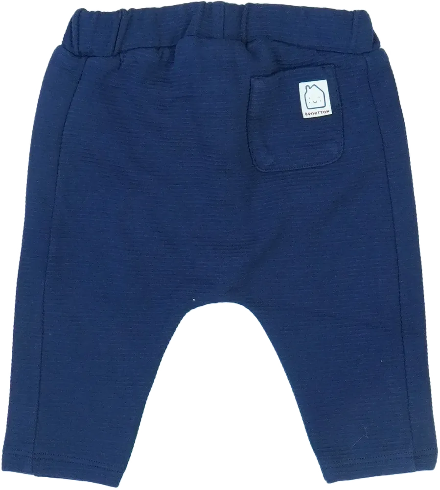 Kék Benetton Melegítőnadrág EU 68 / UK 3-6 hónap / US 3-6 hónap