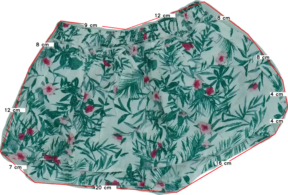 Fehér Benetton Szoknyanadrág EU 86 / UK 12-18 hónap / US 18 hónap