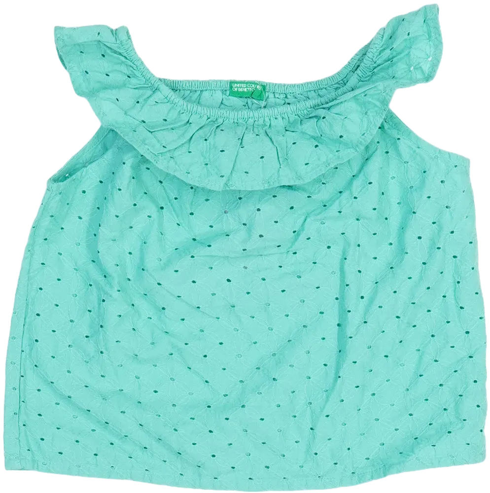 Zöld Benetton Póló EU 92 / UK 2 év / US 2T