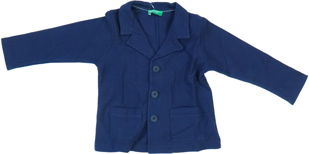 Kék Benetton Blézer és Zakó EU 92 / UK 2 év / US 2T