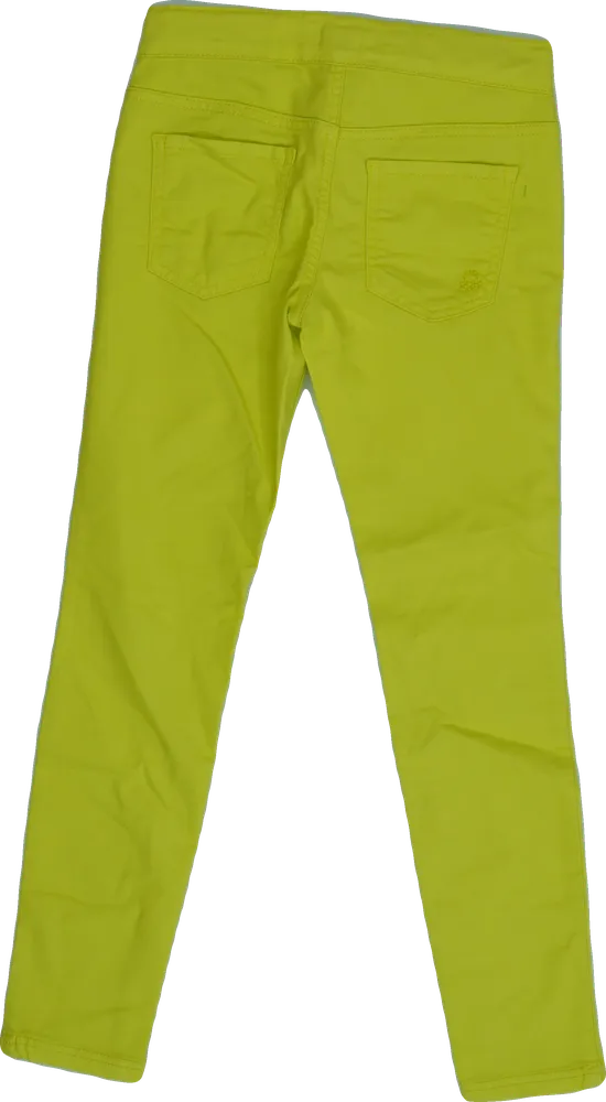 Sárga Benetton Hosszúnadrág EU 140 / UK 10 év / US 10 év/L