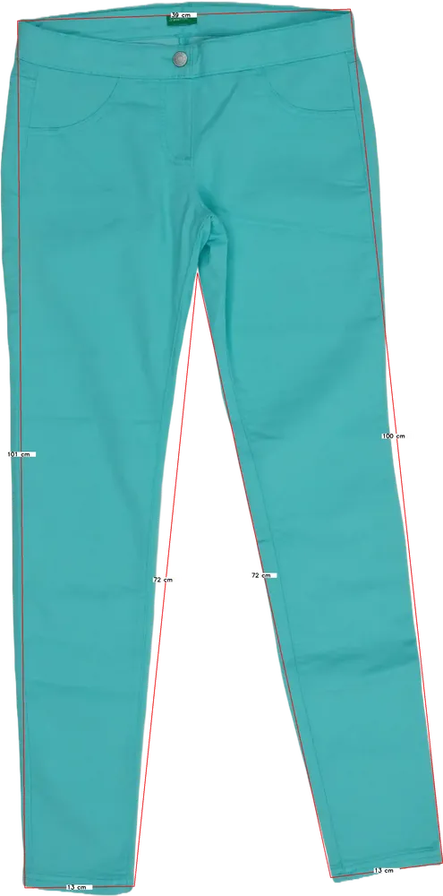 Kék Benetton Hosszúnadrág EU 170 / UK 15 év / US XL