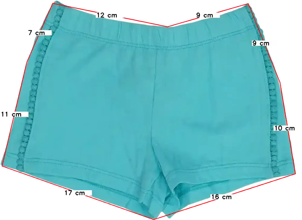 Kék Benetton Rövidnadrág EU 80 / UK 9-12 hónap / US 12 hónap