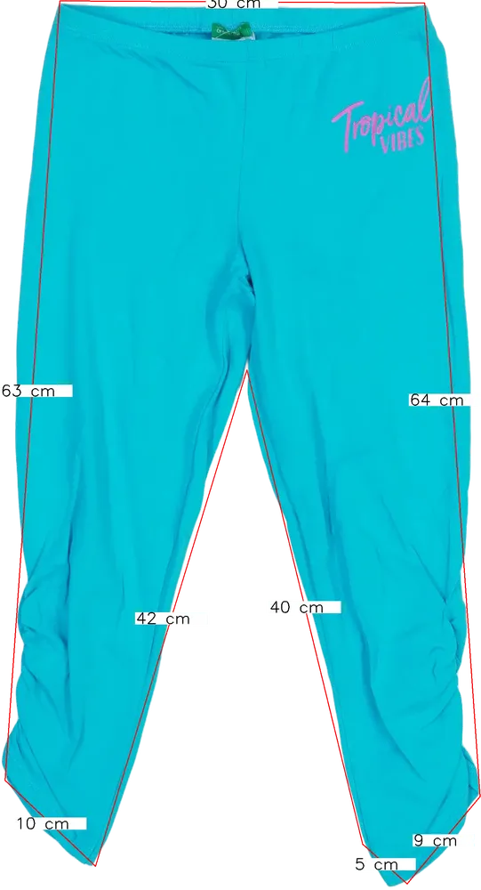Kék Benetton Leggings EU 170 / UK 15 év / US XL