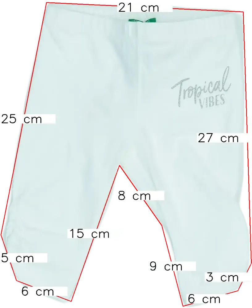 Fehér OVS Leggings EU 86 / UK 12-18 hónap / US 18 hónap