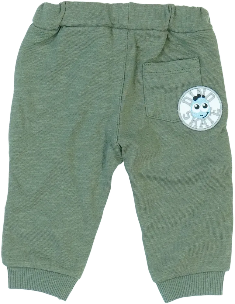 Zöld Benetton Melegítőnadrág EU 68 / UK 3-6 hónap / US 3-6 hónap