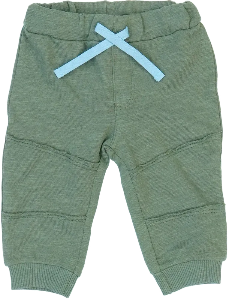 Zöld Benetton Melegítőnadrág EU 68 / UK 3-6 hónap / US 3-6 hónap