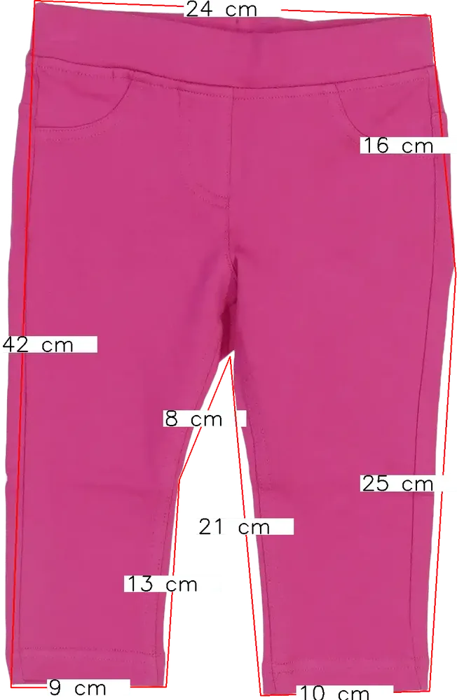 Rózsaszín Benetton Leggings EU 86 / UK 12-18 hónap / US 18 hónap